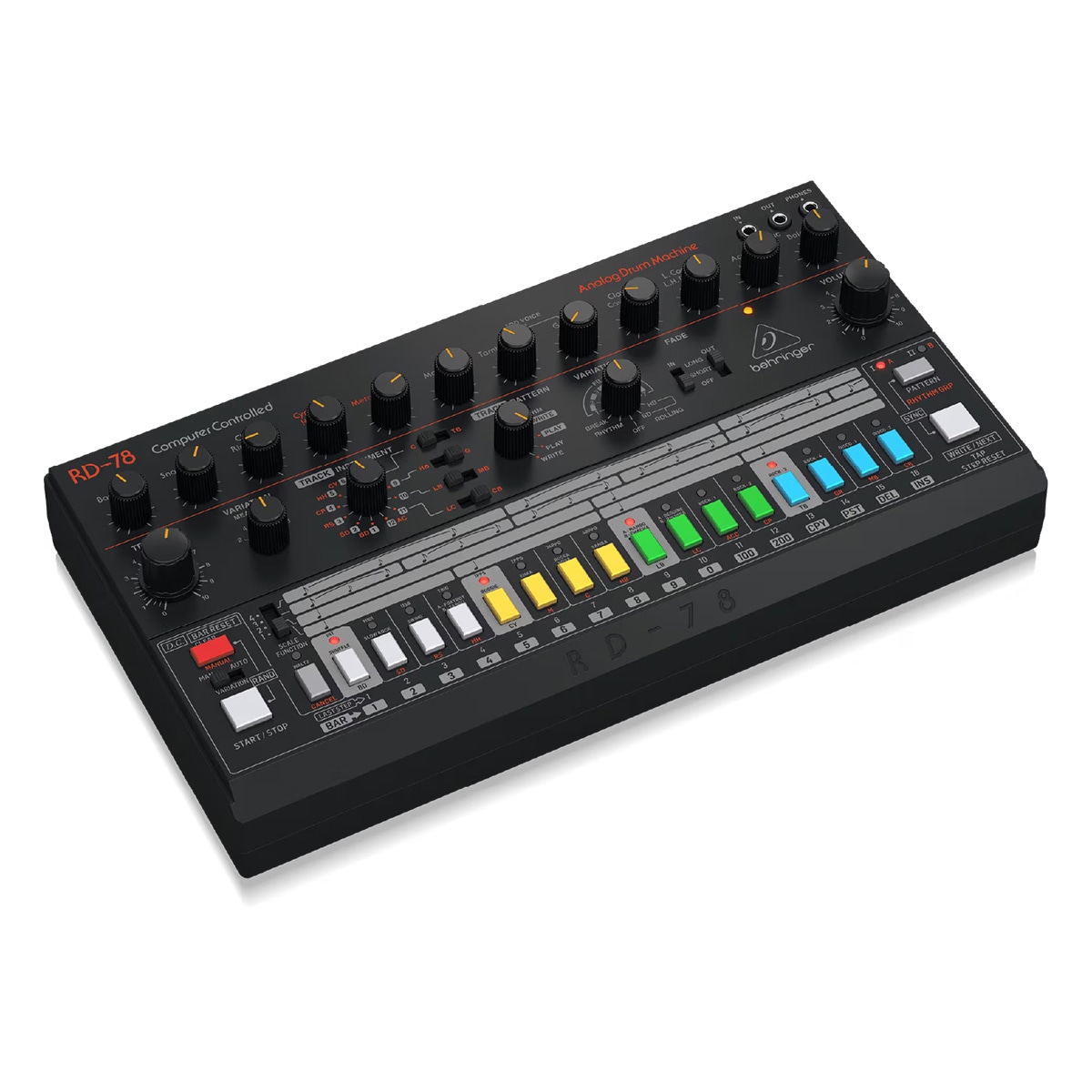 BEHRINGER RD-78 アナログドラムマシン 15ボイス/34プリセットリズム