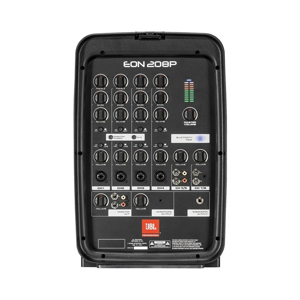 JBL EON208P PAスピーカー ミキサー 卓越した性能、携帯性抜群 JBL EON208P イベント司会・弾き語り用スピーカーセット