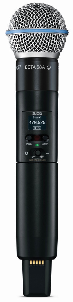 Shure SLXD24J/B58-JB ワイヤレスマイク・セット SLXD24/B58 | Hibino