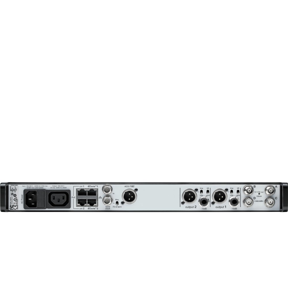 Shure AD4DJ-A 2chワイヤレスマイク受信機 AD4DJ=-A | Hibino.com