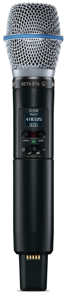 Shure SLXD24J/B87A-JB ワイヤレスマイク・セット SLXD24/B87A