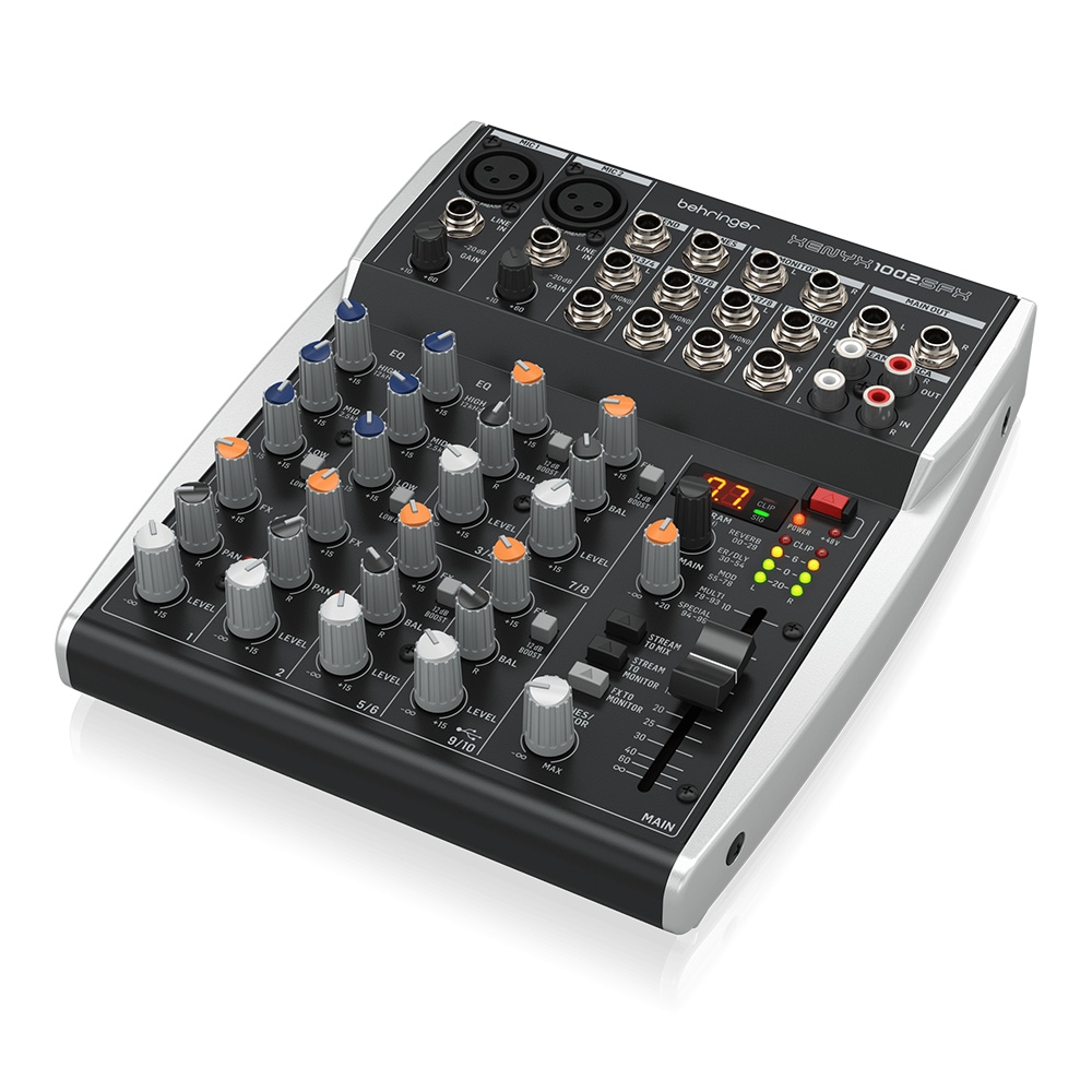 behringer XENYX 1202FX アナログミキサー BEHRINGER XENYX 1002SFX USBストリーミングインターフェース
