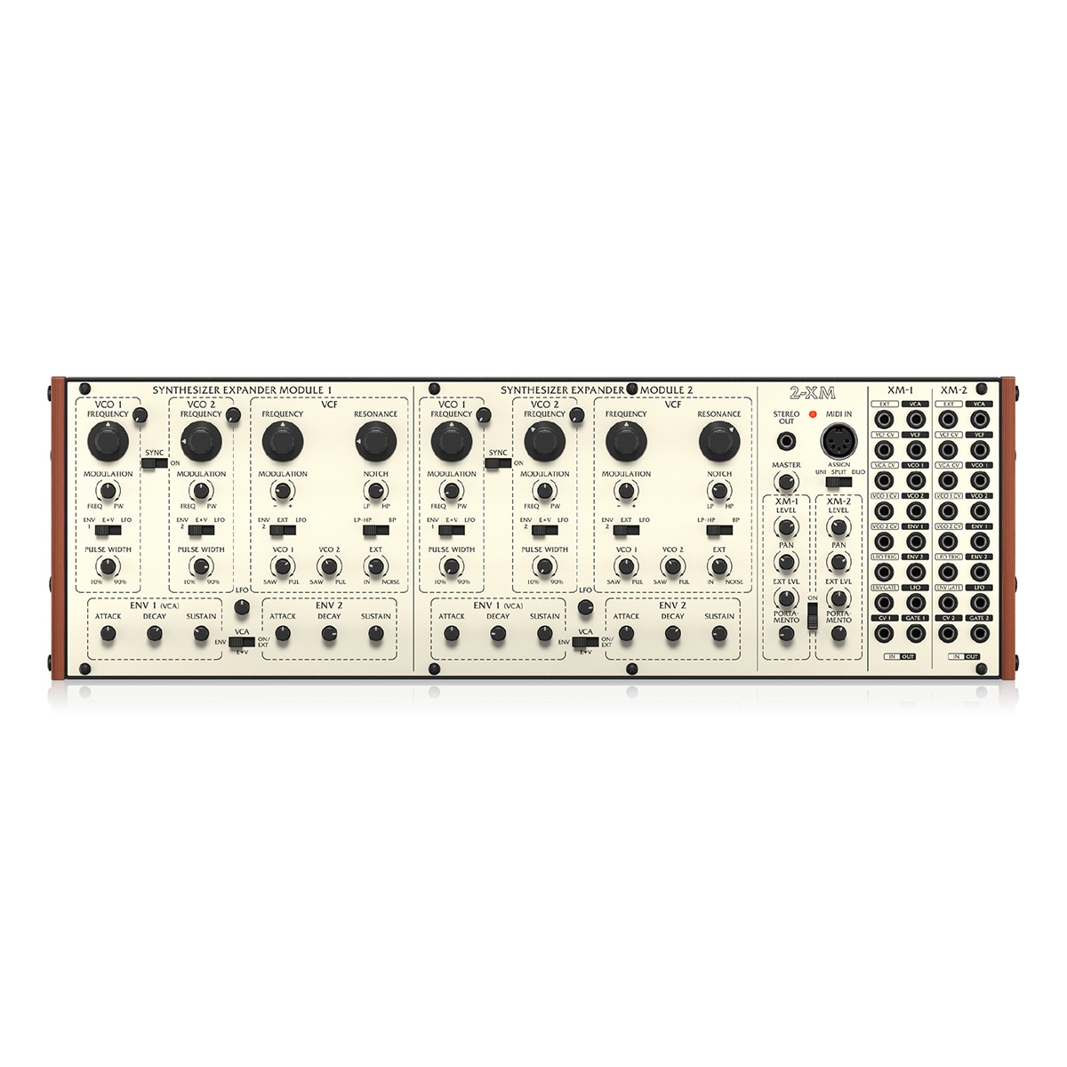 BEHRINGER 2-XM アナログシンセサイザー 4VCO/2マルチモードVCF/4