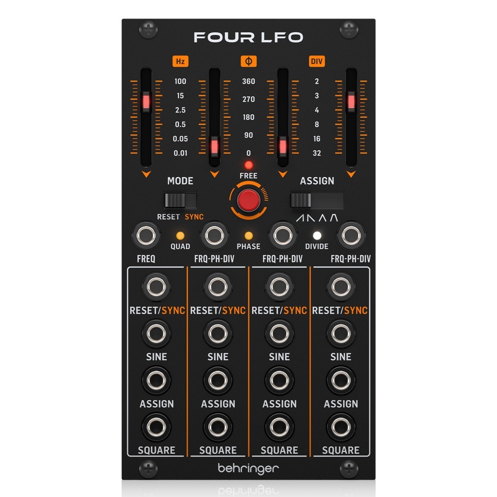 Behringer Four LFO　クアッド LFO モジュール BEHRINGER FOUR LFO クワッドLFOモジュール｜FULL-TEN