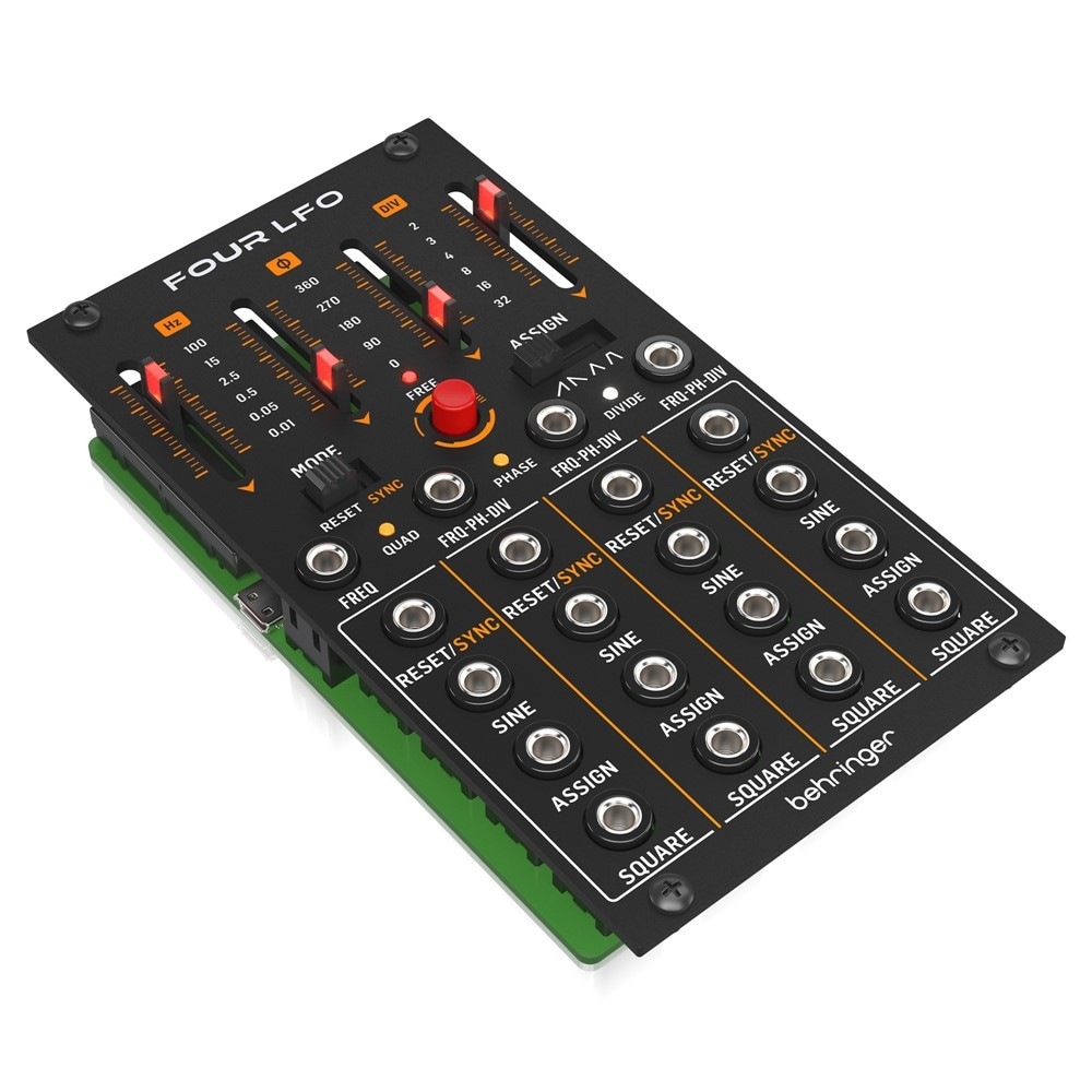 Behringer Four LFO　クアッド LFO モジュール BEHRINGER FOUR LFO クワッドLFOモジュール｜FULL-TEN