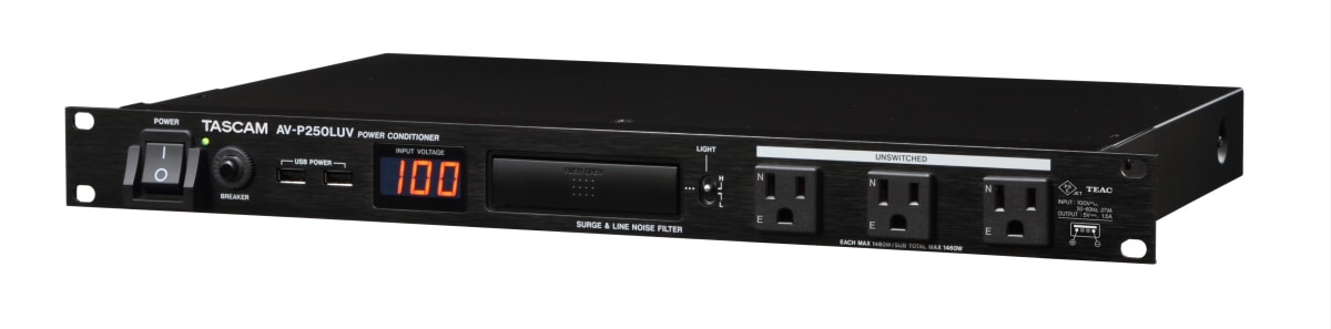 TASCAM AV-P250LUV パワーディストリビューター/コンディショナー