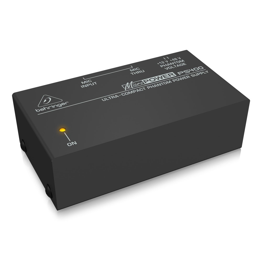 BEHRINGER PS400 MICROPOWER ファンタム電源｜Hibino.com