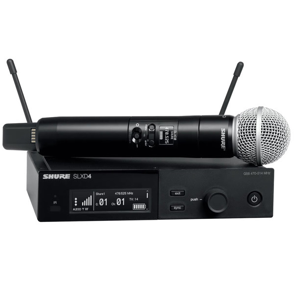 Shure SLXD24J/SM58-JB ワイヤレスマイク・セット SLXD24/SM58