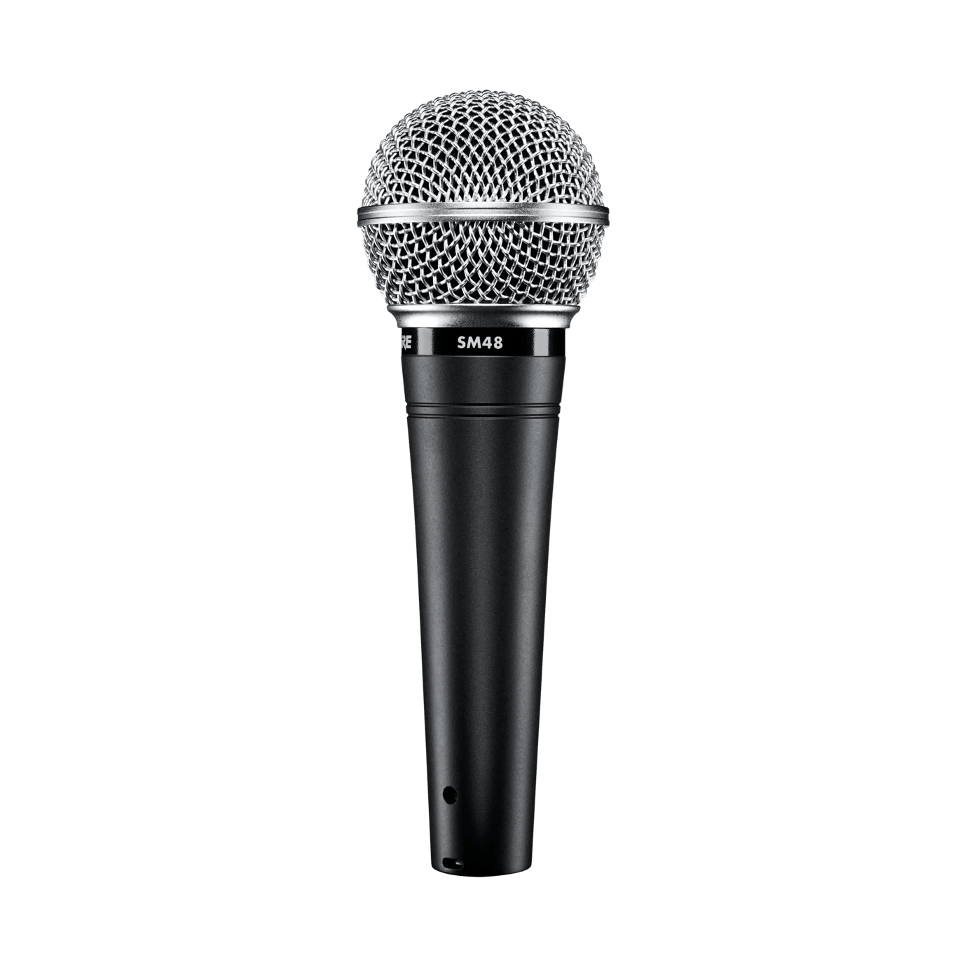 7762【未使用品】SHURE SM48-LC ダイナミックマイク Shure SM48-LC-X ボーカル用ハンドマイク (ダイナミックマイク) 箱傷み