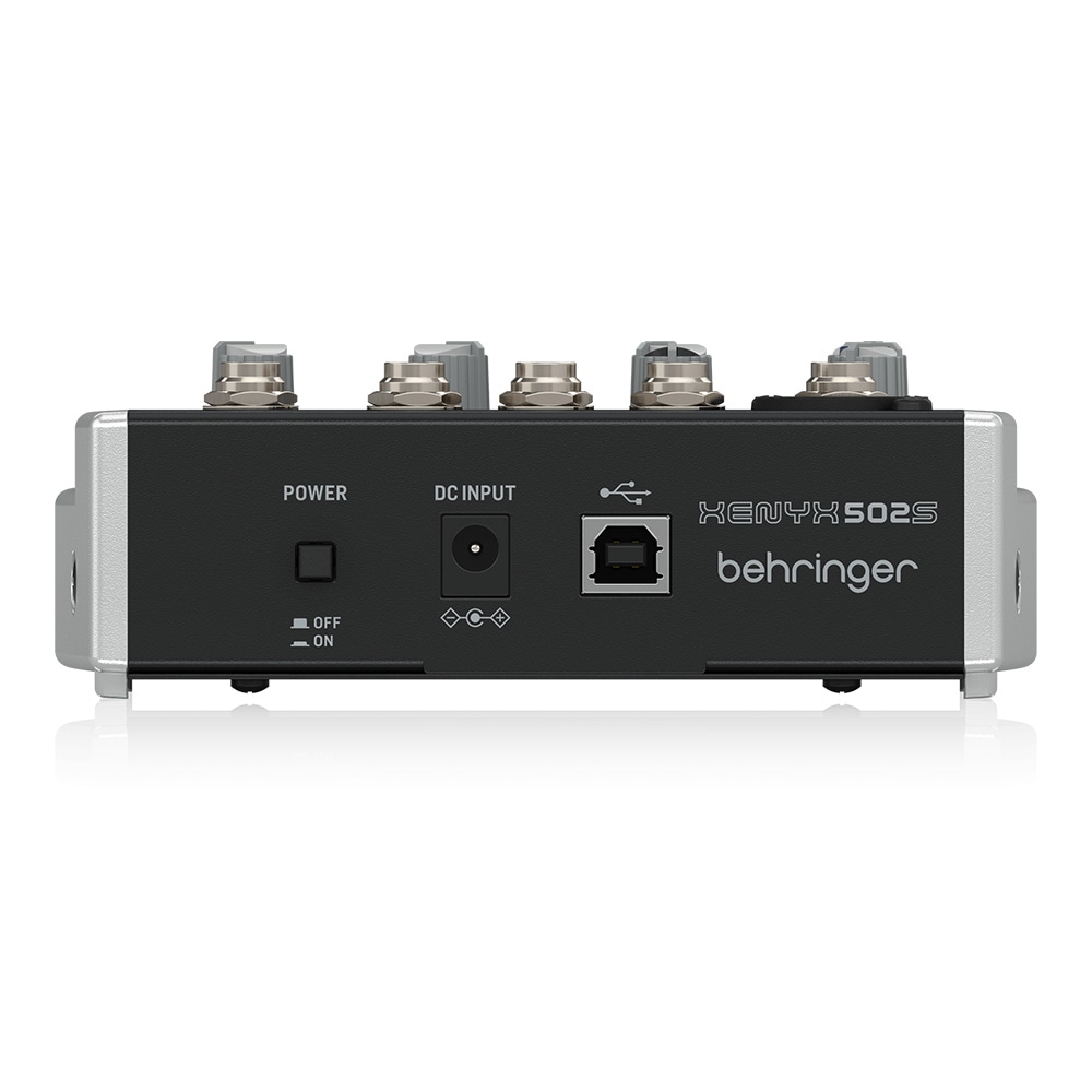 BEHRINGER XENYX 502S USB I/O 搭載 5ch アナログミキサー｜FULL-TEN