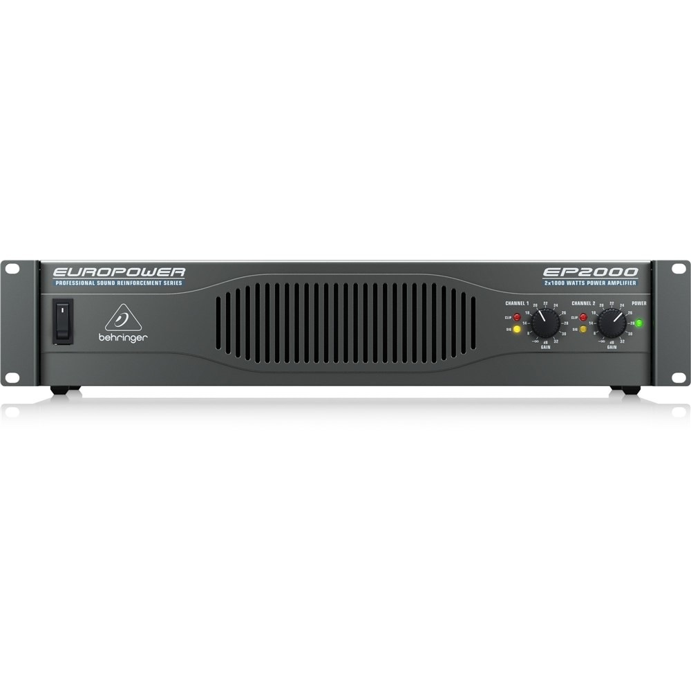 Behringer EUROPOWER EP2000 パワーアンプ BEHRINGER EP2000 EUROPOWER ステレオ・パワーアンプ｜FULL-TEN
