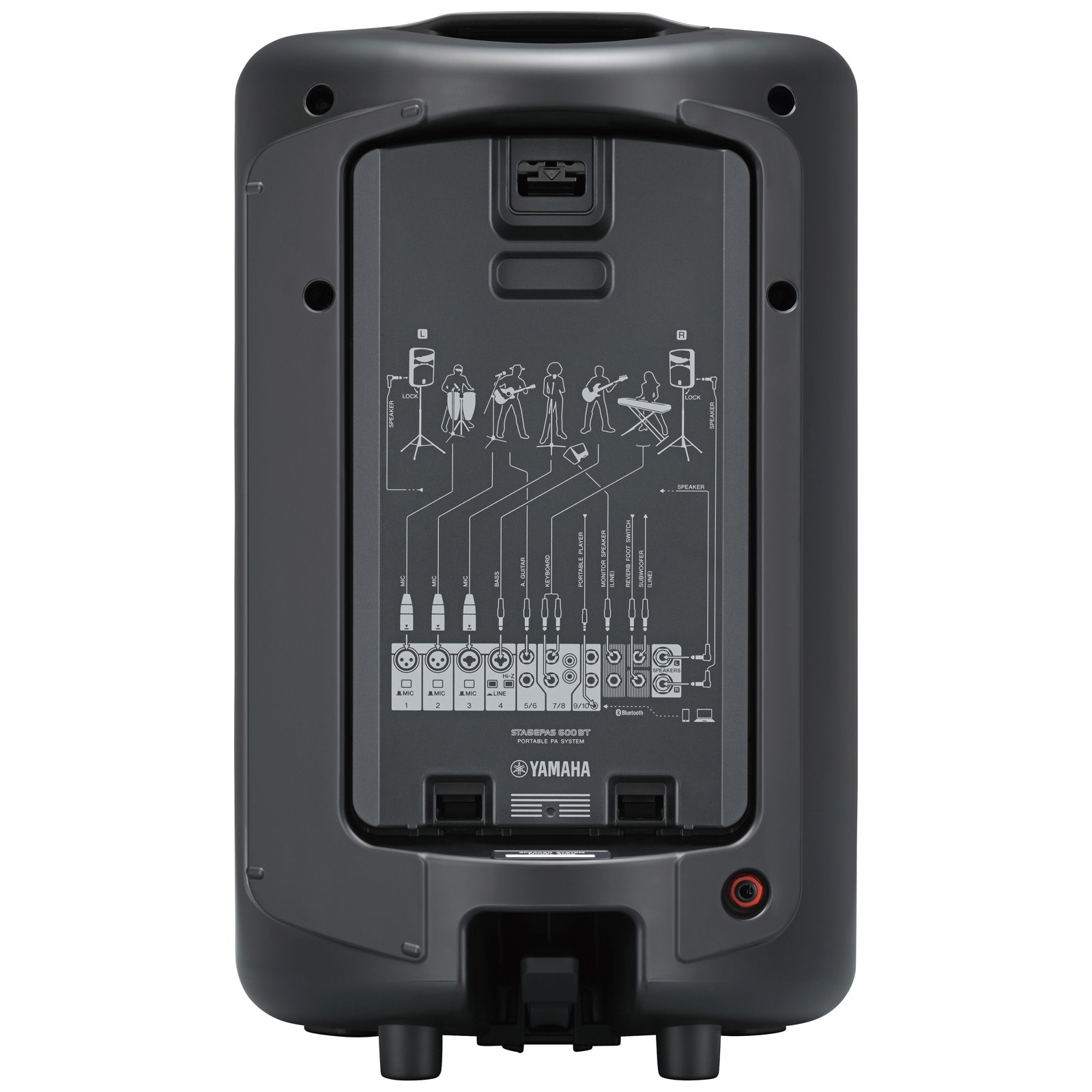YAMAHA【STAGEPAS 600BT】PAスピーカー パワードミキサー セット