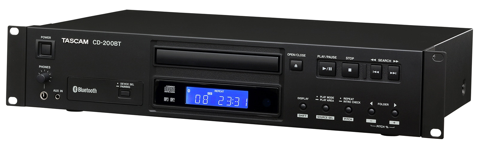 TASCAM CD-200BT Bluetooth搭載 業務用CDプレーヤー | Hibino.com