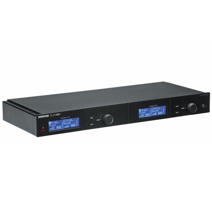 Shure SLXD4Q+J=-JB 4chワイヤレスマイク受信機 SLXD4Q+ | Hibino.com