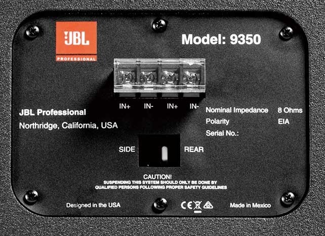 JBL PROFESSIONAL 9350 サラウンドスピーカー 1本 | Hibino.com ヒビノ