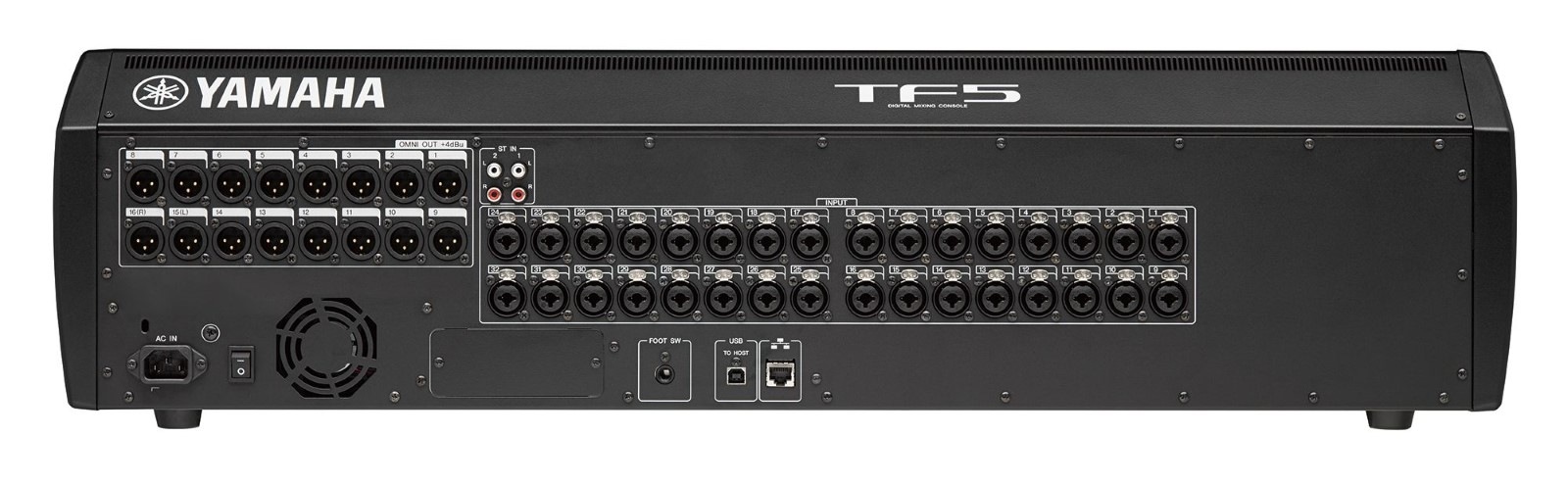 YAMAHA TF5 デジタルミキサー 16チャンネル YAMAHA TF5 デジタルミキサー (ミキシングコンソール) | Hibino.com