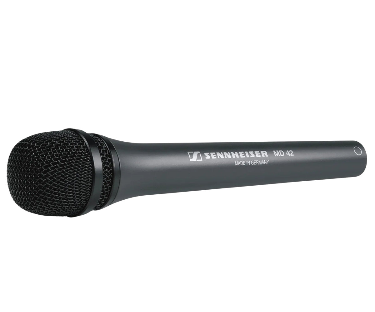 SENNHEISER MD 42 インタビューマイク 無指向性 | Hibino.com ヒビノ