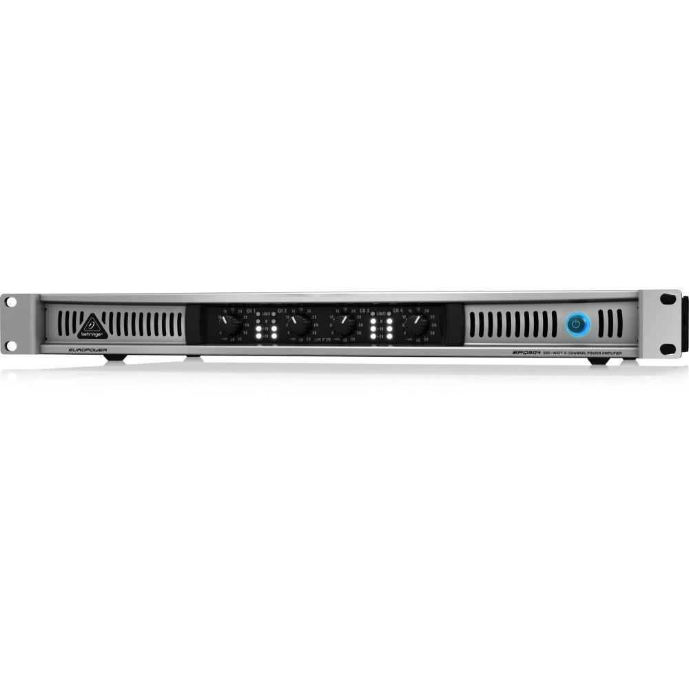 Behringer EPQ304 パワーアンプ 4チャンネル　ベリンガー BEHRINGER EPQ304 EUROPOWER 4チャンネル・パワーアンプ｜FULL-TEN