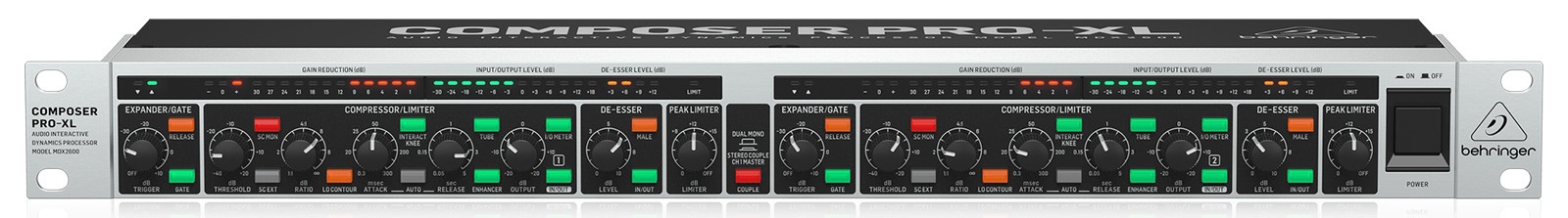 BEHRINGER MDX2600 V2 COMPOSER PRO-XL ステレオ・コンプレッサー