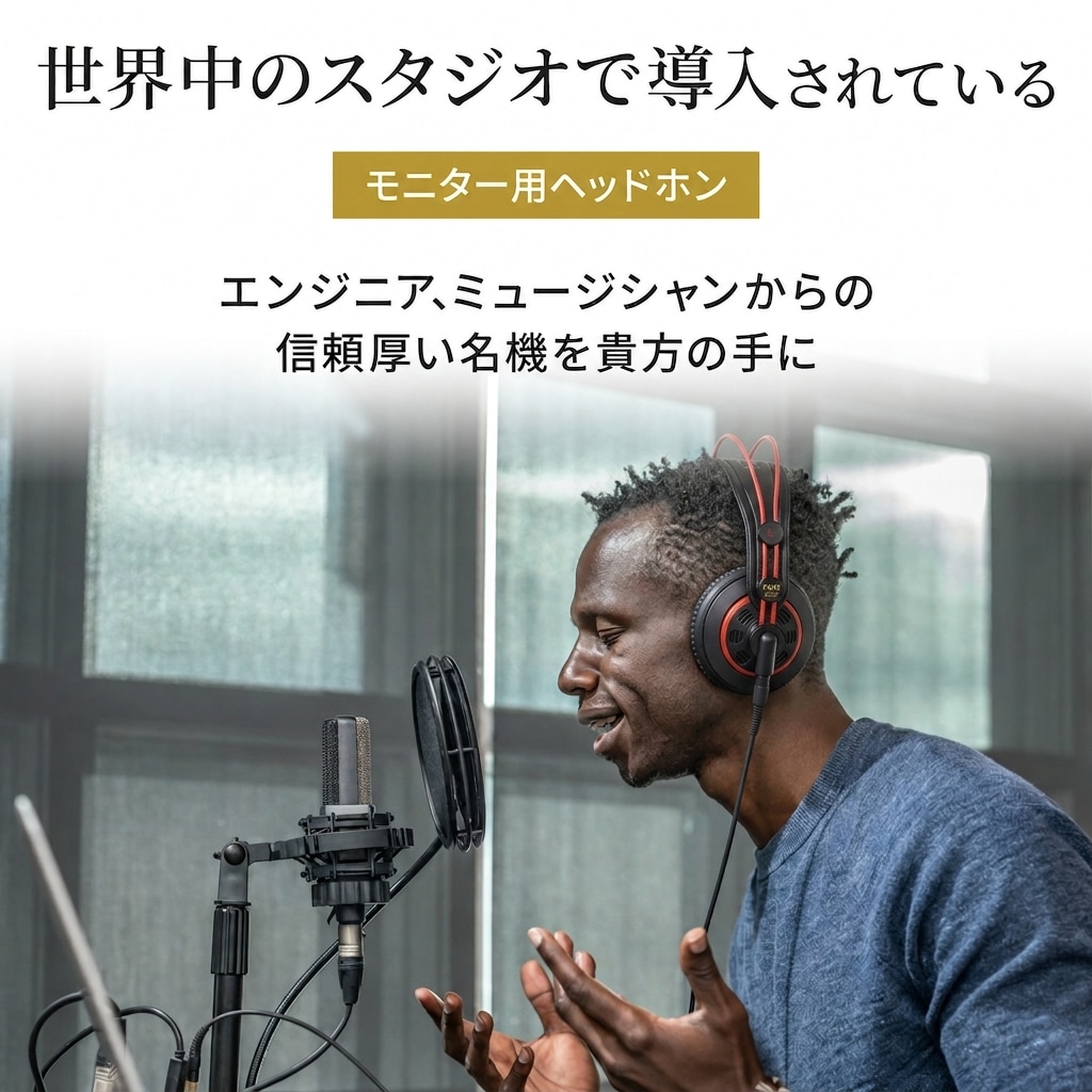 AKG K240 STUDIO Limited Edition モニターヘッドホン (セミオープン