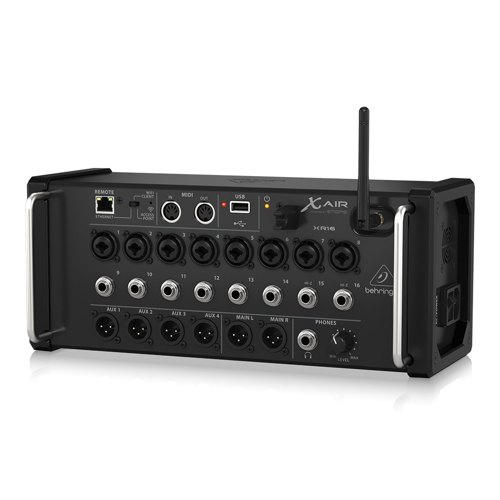 Behringer X AIR XR16 デジタルミキサー BEHRINGER XR16 X AIR デジタルミキサー｜Hibino.com