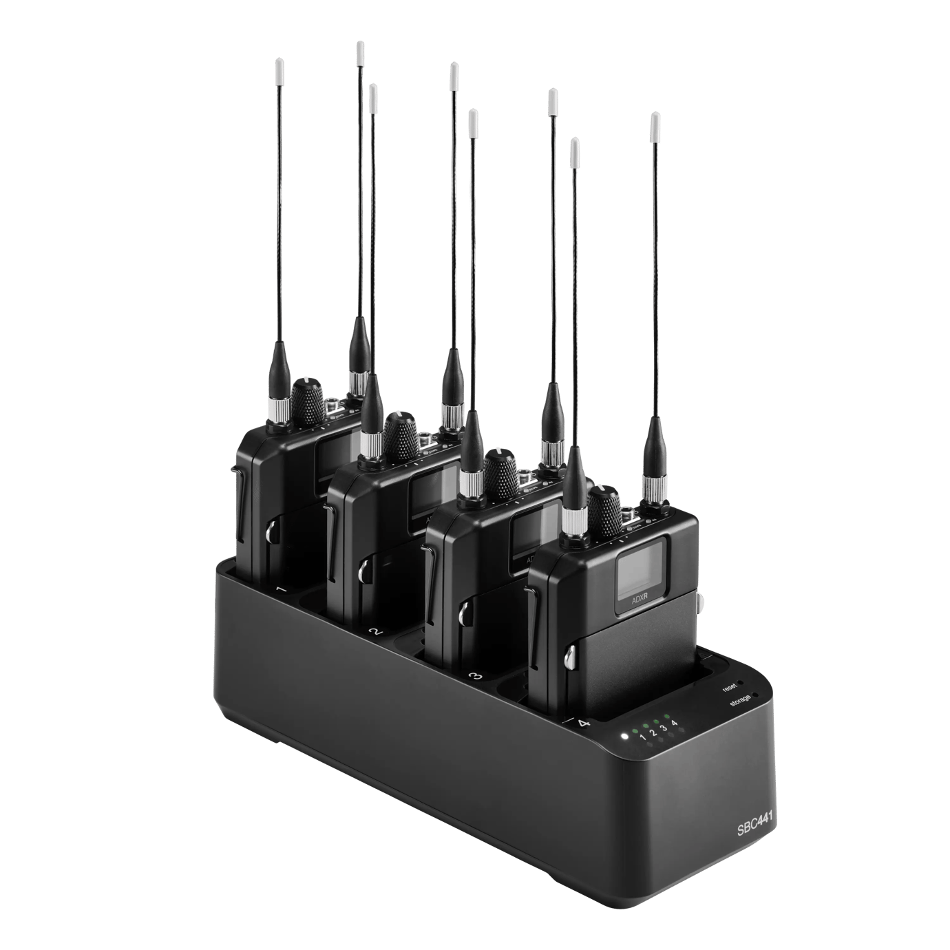 Shure SBC441J 4ベイ充電ステーション AXT Digital PSM | Hibino.com