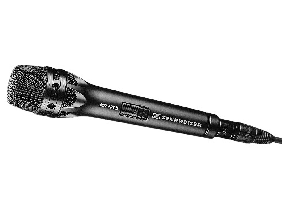 SENNHEISER MD 431-II ボーカル用ハンドマイク (ダイナミックマイク