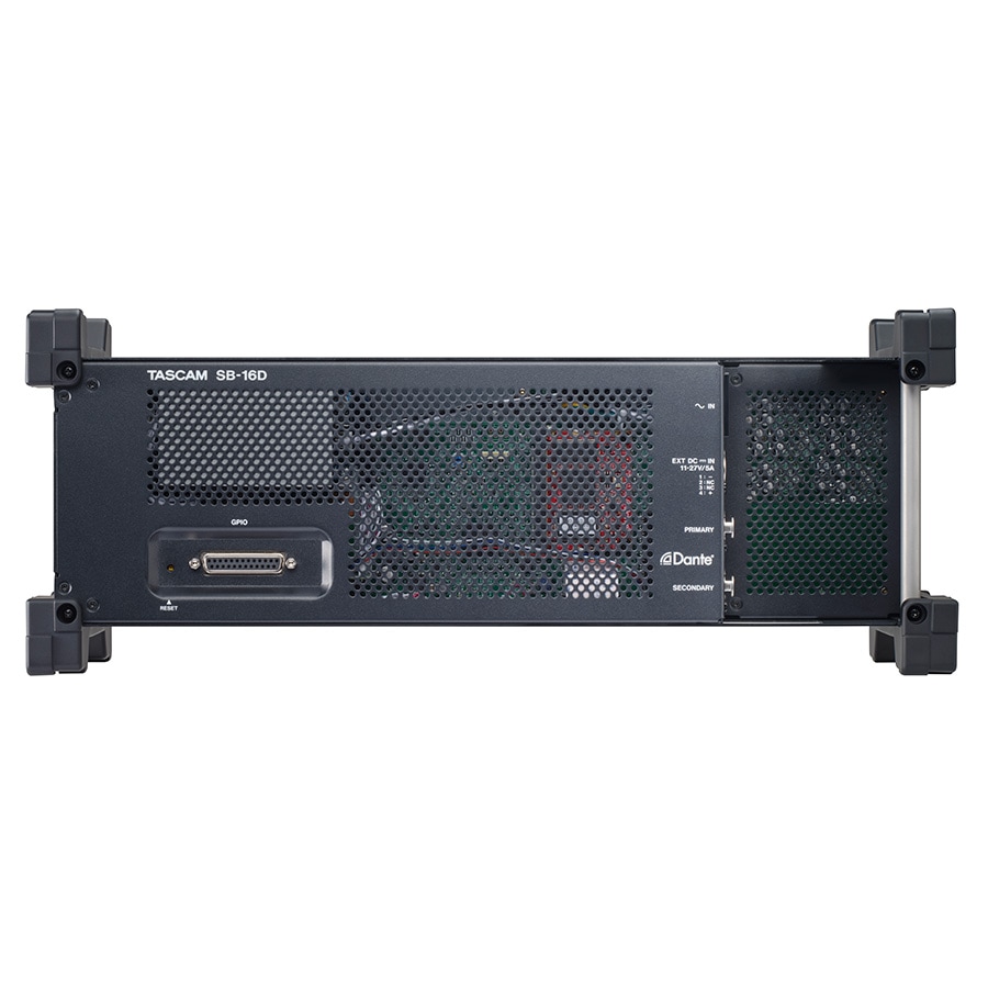TASCAM SB-16D 16in/16out Dante ステージボックス Class 1 HDIAマイク