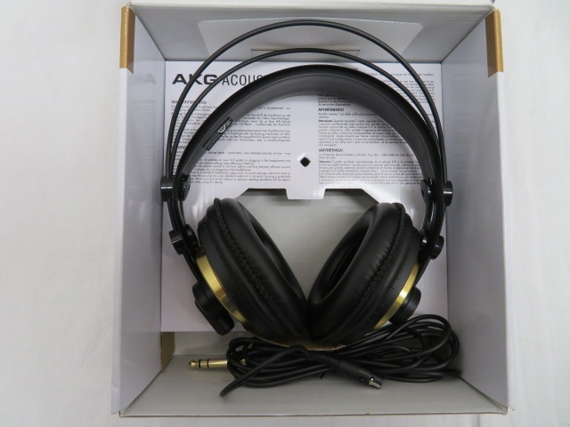 AKG K240 STUDIO-Y3 モニターヘッドホン (セミオープンエアー