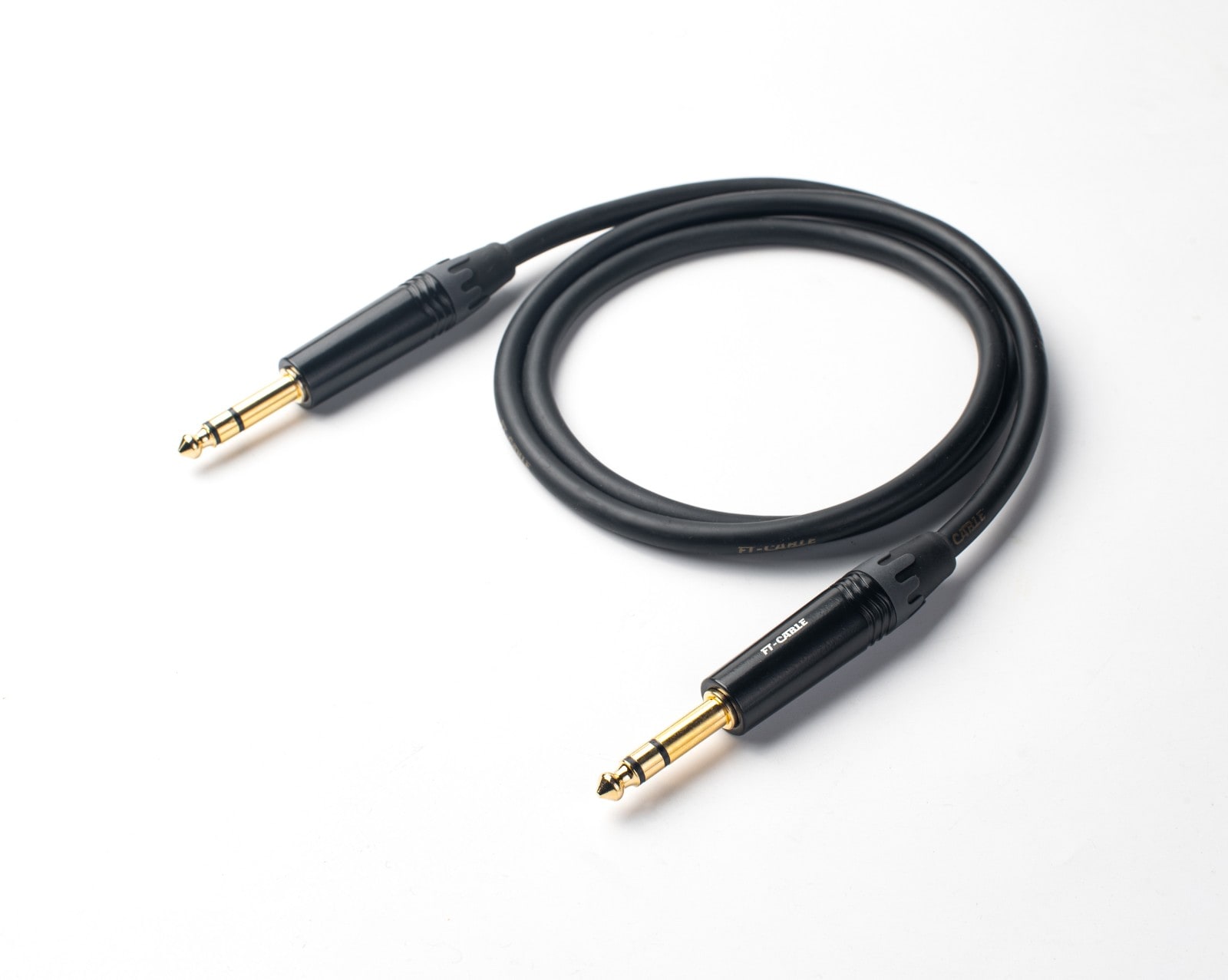 FT-CABLE TRSケーブル (TRS-TRS) 1m/2m/3m/5m プロ仕様 高音質バランス