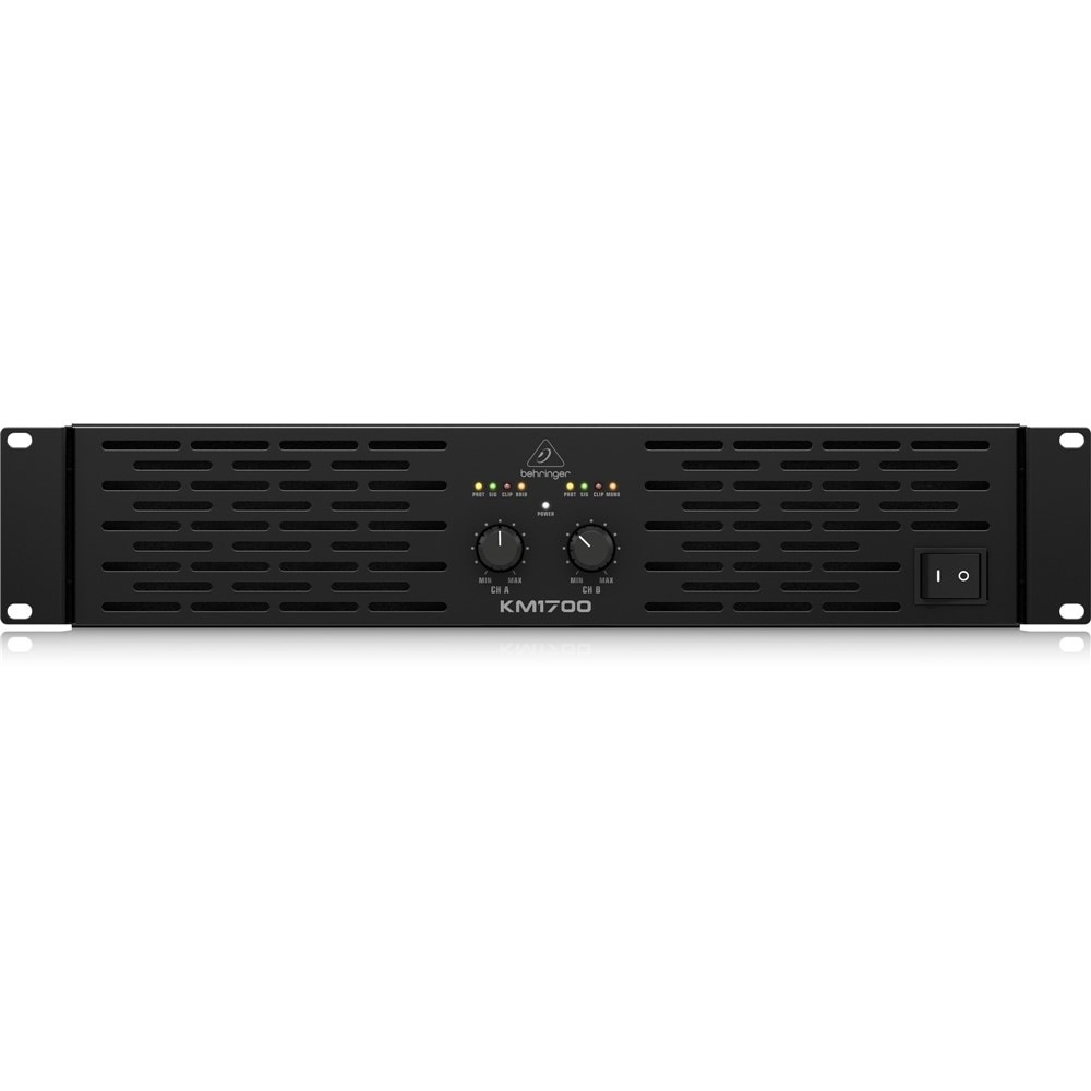 BEHRINGER KM1700 2chパワーアンプ | Hibino.com ヒビノ公式