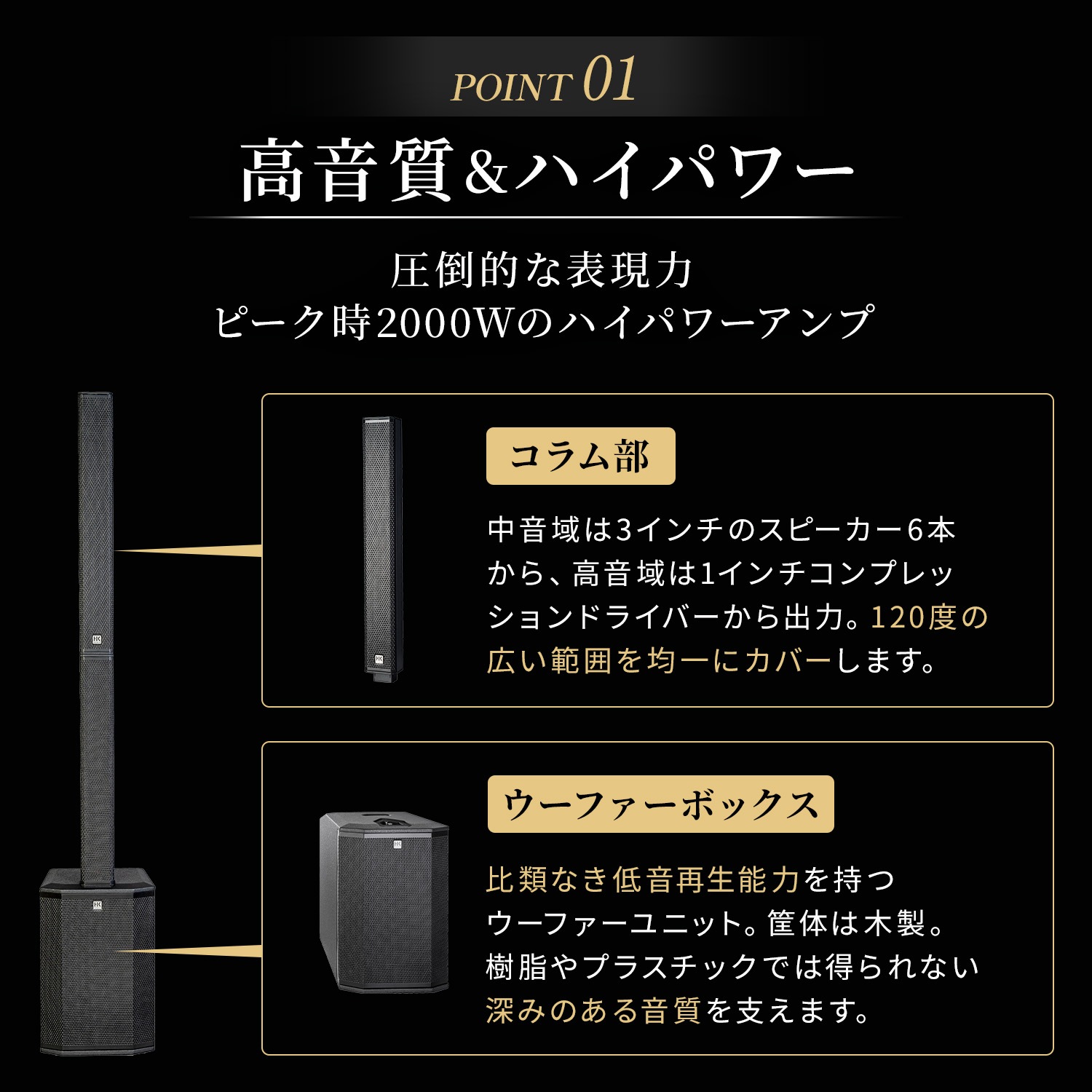 HK AUDIO POLAR 12 MK2 White ポータブルPAシステム パワードPA