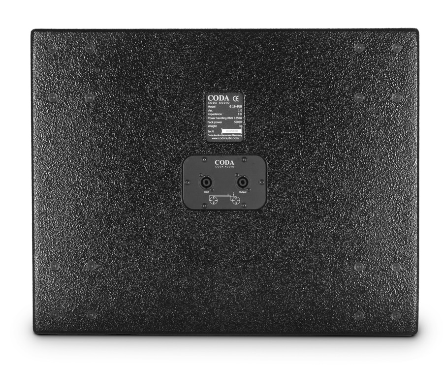 CODA AUDIO G18-SUB 18インチ サブウーハー | Hibino.com ヒビノ公式
