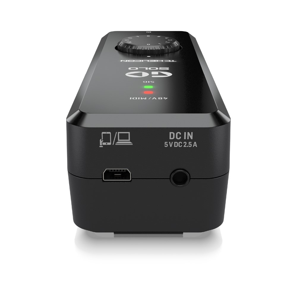 TC HELICON GO SOLO オーディオインターフェイス | Hibino.com ヒビノ