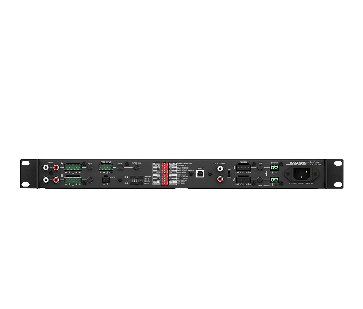 BOSE IZA 2120-HZ v2 2chパワーアンプ 120W/2ch ハイインピーダンス