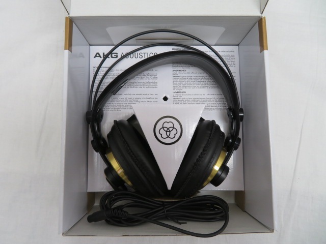 AKG K240 STUDIO-Y3 モニターヘッドホン (セミオープンエアー 