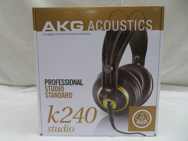 AKG K240 STUDIO-Y3 モニターヘッドホン (セミオープンエアー
