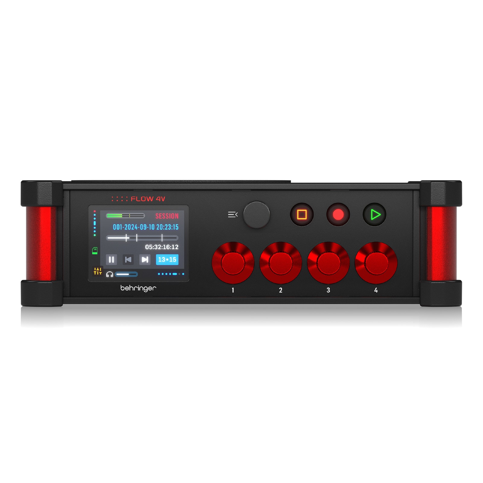 BEHRINGER FLOW 4V 4chデジタルミキサー 10トラック録音/タイムコード