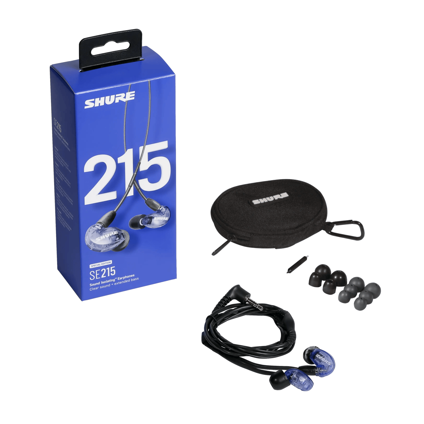 Shure SE215SPE-PL-A SE215 プロフェッショナル高遮音性イヤーモニター