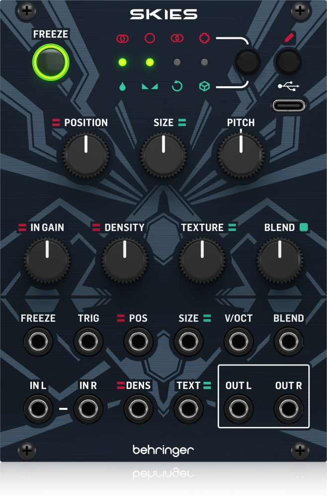 BEHRINGER SKIES グラニュラーオーディオプロセッサー(モジュール