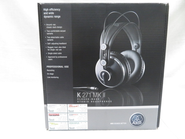 AKG K271 MKII-Y3 モニターヘッドホン (密閉型) メーカー再生品