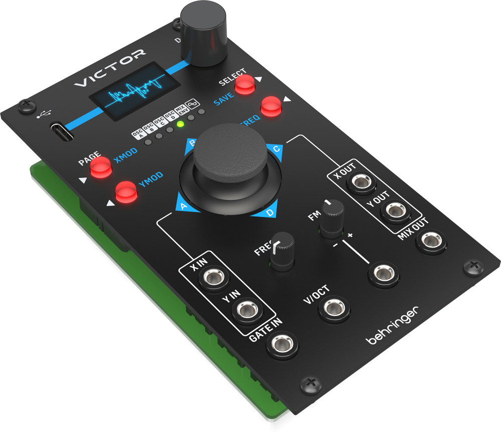 BEHRINGER VICTOR｜クアッドベクトルモーフィングオシレーター