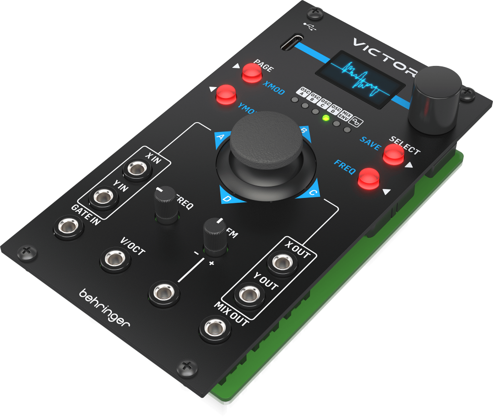 BEHRINGER VICTOR クアッドベクトルモーフィングオシレーター