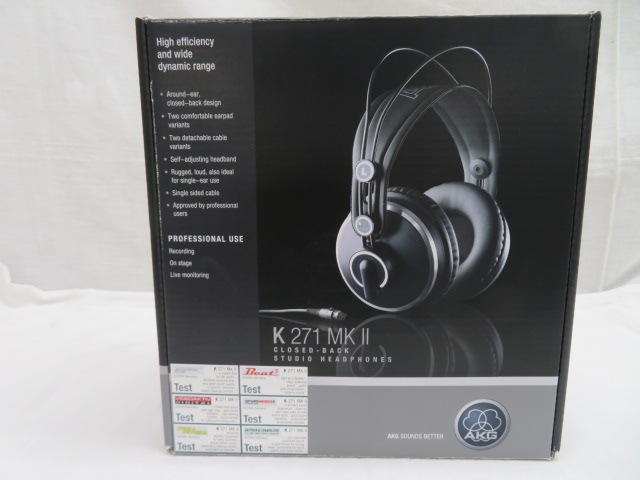 AKG K271 MKII-Y3 モニターヘッドホン (密閉型) メーカー再生品