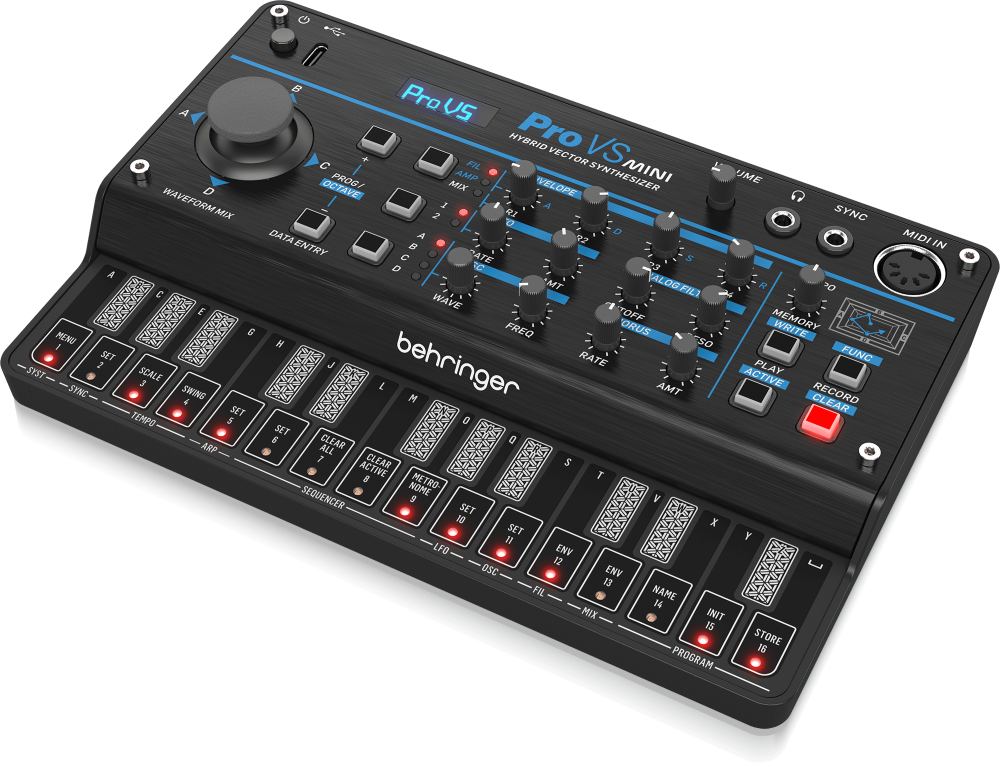 【美品】Behringer Pro VS BEHRINGER PRO-VS MINI 4ボイスハイブリッドベクトルシンセサイザー
