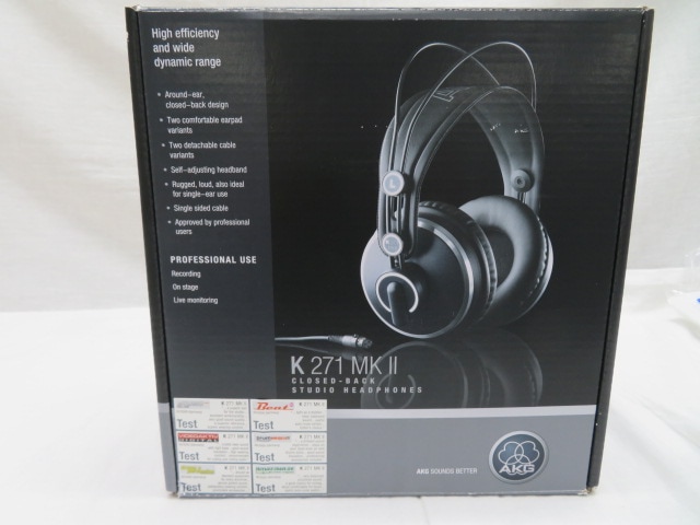 AKG K271 MKII-Y3 モニターヘッドホン (密閉型) メーカー再生品