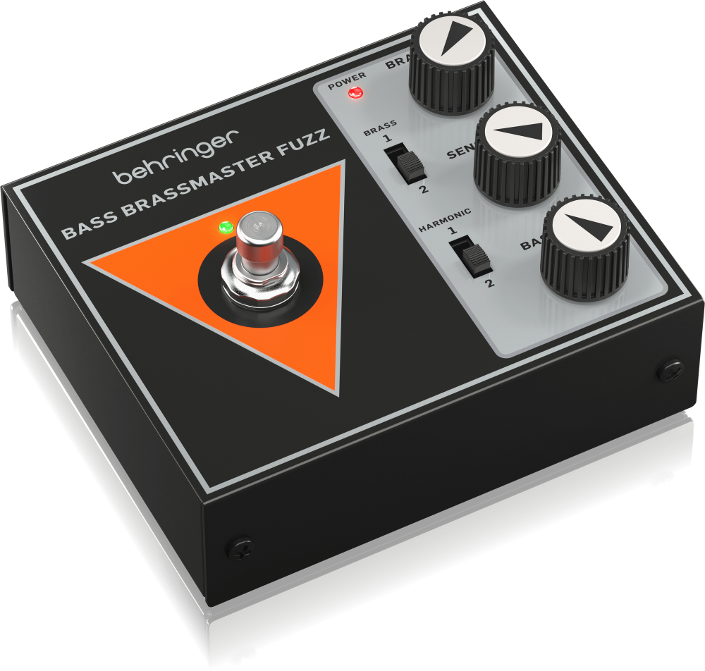 BRASS MASTER オクターブファズ Behringerがビンテージスタイルのオクターブファズペダル「BASS