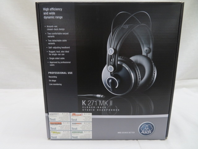 AKG K271 MKII-Y3 モニターヘッドホン (密閉型) メーカー再生品