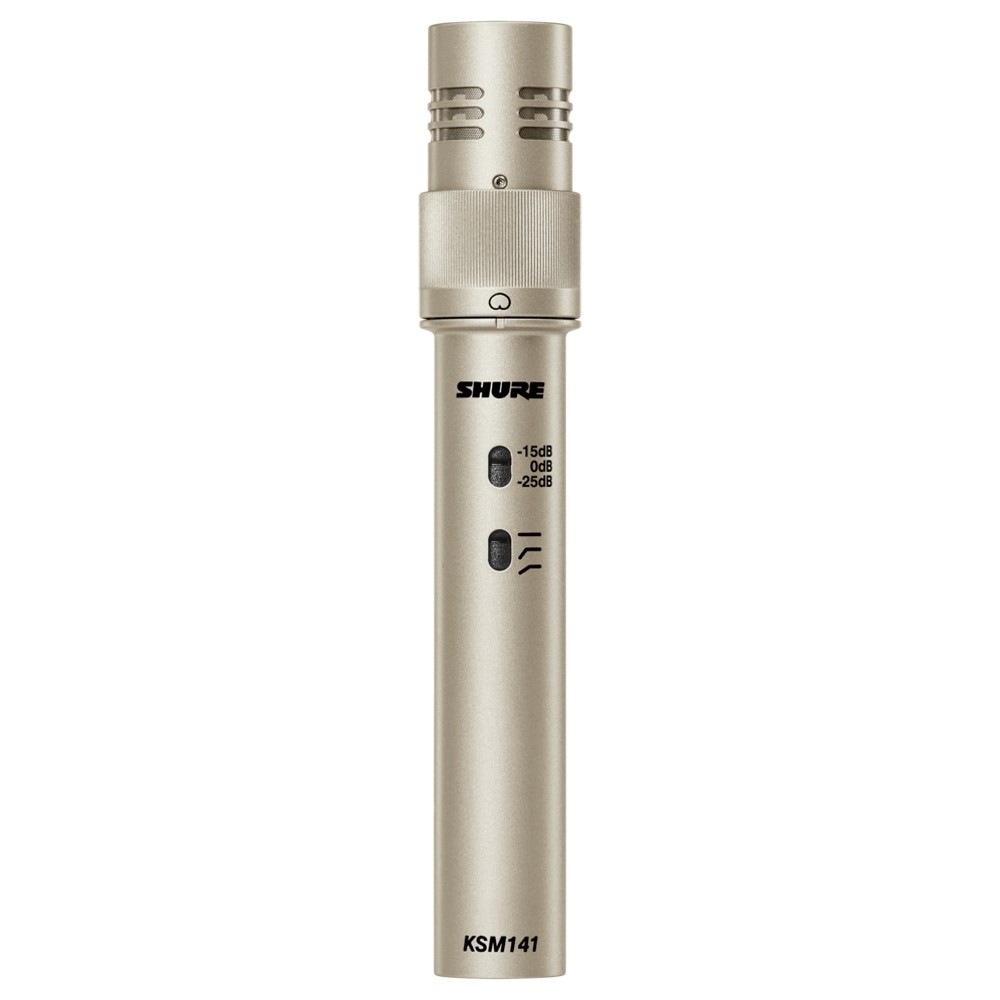 SHURE コンデンサーマイク KSM141SL 楽器用 KSM141SL-X Shure KSM141/SL-X 楽器用マイク | Hibino.com ヒビノ公式 オンライン