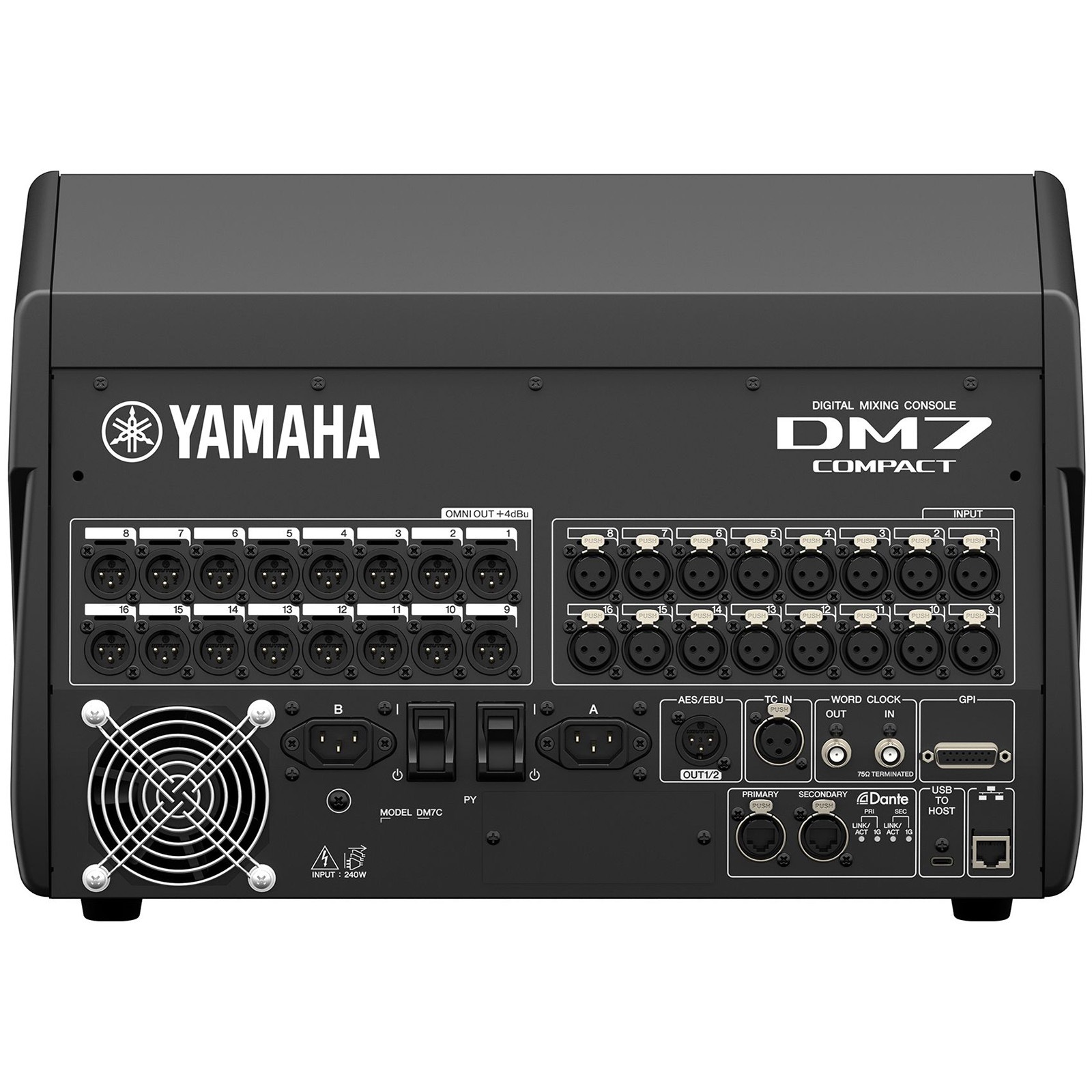 YAMAHA DM7C デジタルミキシングコンソール｜Hibino.com
